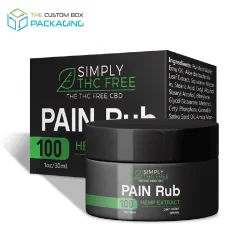 CBD Pain Cream Boxes