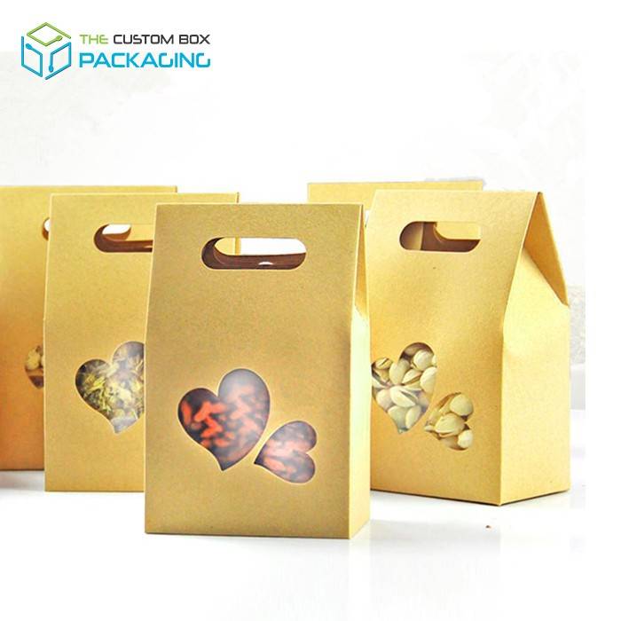 Custom Handle Boxes - Wholesale Kraft Handle Packaging Boxes ...