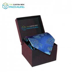 Custom Tie Packaging Boxes Wholesale with Logo