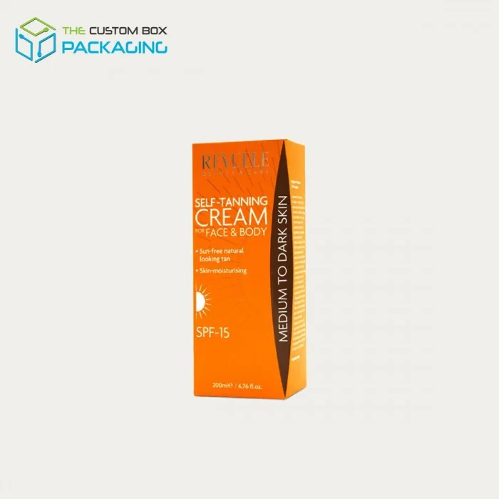 Tanning Cream Boxes