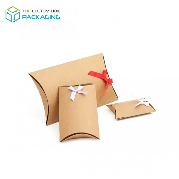 Kraft Pillow Boxes